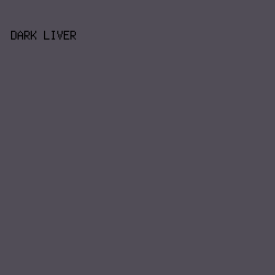 514D57 - Dark Liver color image preview