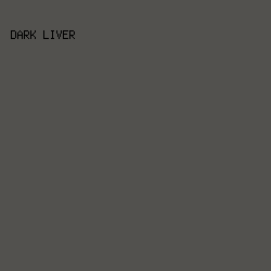 52514E - Dark Liver color image preview