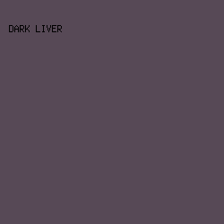 574956 - Dark Liver color image preview