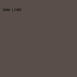 594E4A - Dark Liver color image preview