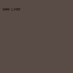 594c47 - Dark Liver color image preview