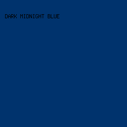 00336d - Dark Midnight Blue color image preview