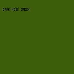 3D5D0D - Dark Moss Green color image preview