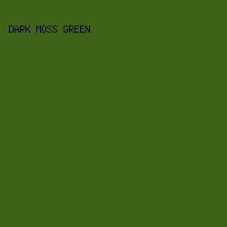 3E6316 - Dark Moss Green color image preview