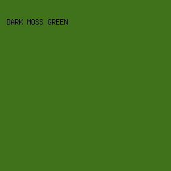 3F721B - Dark Moss Green color image preview