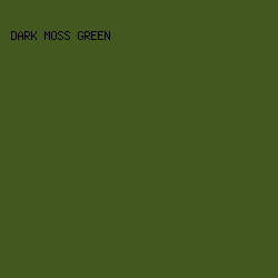 42581F - Dark Moss Green color image preview
