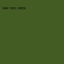 435C24 - Dark Moss Green color image preview