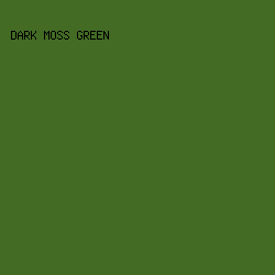 436B24 - Dark Moss Green color image preview