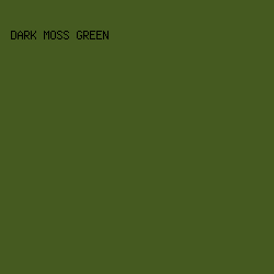 455A20 - Dark Moss Green color image preview