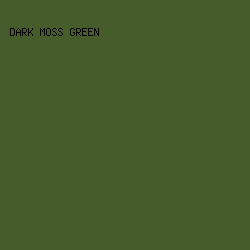 465d2b - Dark Moss Green color image preview