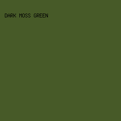 475A28 - Dark Moss Green color image preview