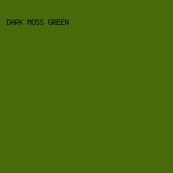 486a0b - Dark Moss Green color image preview