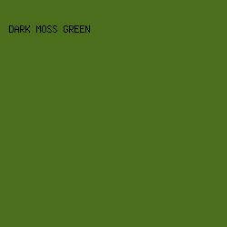 4A6E1C - Dark Moss Green color image preview
