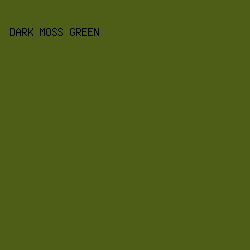 4E5E17 - Dark Moss Green color image preview