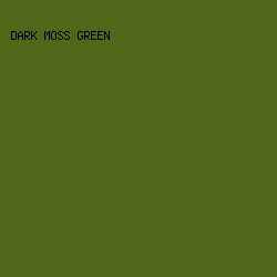 4F6719 - Dark Moss Green color image preview