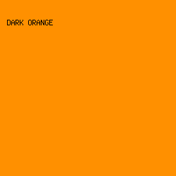 ff9000 - Dark Orange color image preview