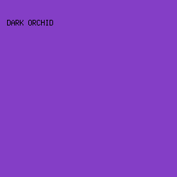 843EC6 - Dark Orchid color image preview