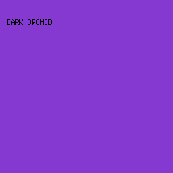 8639D1 - Dark Orchid color image preview