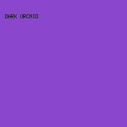8A46CD - Dark Orchid color image preview