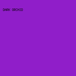 901EC9 - Dark Orchid color image preview