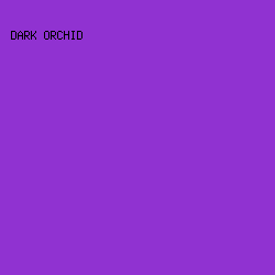 9032D1 - Dark Orchid color image preview