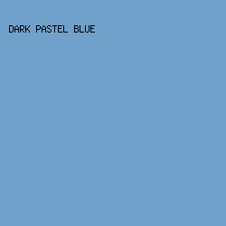 6FA1CB - Dark Pastel Blue color image preview