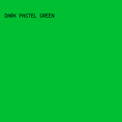 00C032 - Dark Pastel Green color image preview