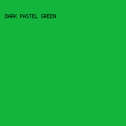 14B53D - Dark Pastel Green color image preview