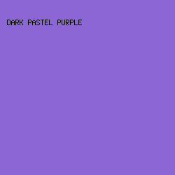 8B66D4 - Dark Pastel Purple color image preview