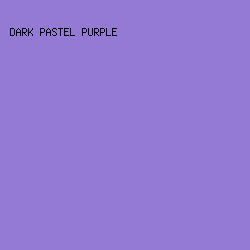 9479d5 - Dark Pastel Purple color image preview