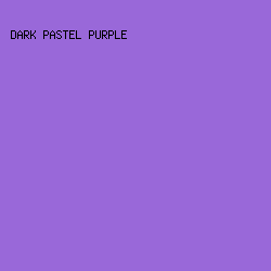 9968D9 - Dark Pastel Purple color image preview