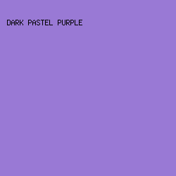 9979d5 - Dark Pastel Purple color image preview