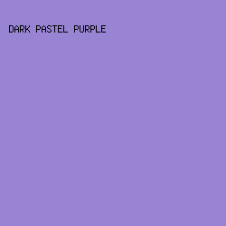 9984d4 - Dark Pastel Purple color image preview