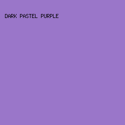 9A76C9 - Dark Pastel Purple color image preview