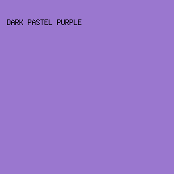 9A77CF - Dark Pastel Purple color image preview
