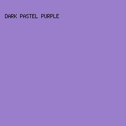 9A7ECC - Dark Pastel Purple color image preview
