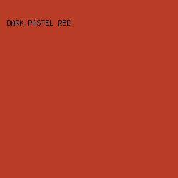B83C26 - Dark Pastel Red color image preview