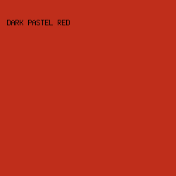 BF2E1B - Dark Pastel Red color image preview