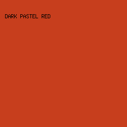 C73E1D - Dark Pastel Red color image preview