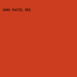 CB3D1E - Dark Pastel Red color image preview