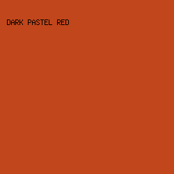 c1461b - Dark Pastel Red color image preview