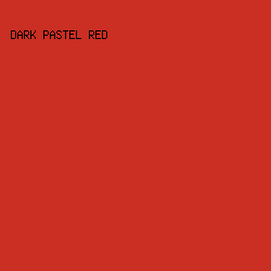 cb2e22 - Dark Pastel Red color image preview