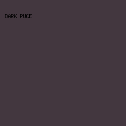 43373F - Dark Puce color image preview