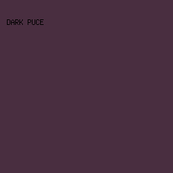 492E40 - Dark Puce color image preview