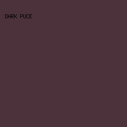 4C323B - Dark Puce color image preview