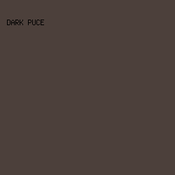 4c403b - Dark Puce color image preview
