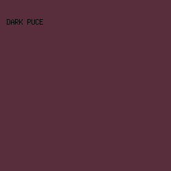 592E3C - Dark Puce color image preview