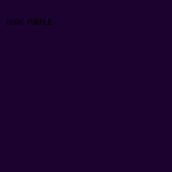1c022f - Dark Purple color image preview