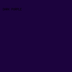 1c033e - Dark Purple color image preview
