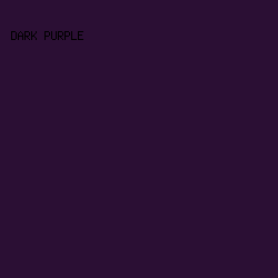 2B0F34 - Dark Purple color image preview